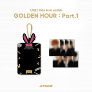 [ATEEZ] ХОЛДЕР И СЕТ ФОТОКАРТ (GOLDEN HOUR : PART 1 | OFFICIAL MD)
