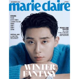 ЖУРНАЛ MARIE CLAIRE 2021.12 (COVER : PARK SEO JOON / CONTENT : PARK SEO JOON)