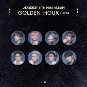 [ATEEZ] RANDOM CAN BADGE | СЛУЧАЙНЫЙ ЗНАЧОК (GOLDEN HOUR : PART 2 | OFFICIAL MD)