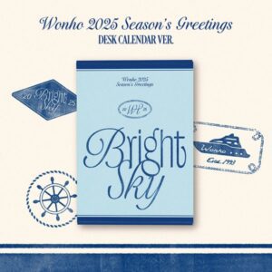 [WONHO] BRIGHT SKY (2025 SEASON’S GREETINGS) (DESK CALENDAR VER.)