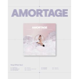 [BLACKPINK - JISOO] AMORTAGE (VINYL VER.) (PINK VER.)