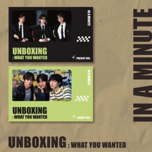 [IN A MINUTE] UNBOXING: 'WHAT YOU WANTED' (1ST SINGLE ALBUM)