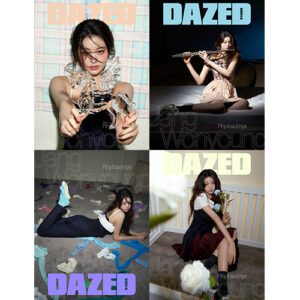 [IVE - JANG WONYOUNG] DAZED & CONFUSED 2025.04 (COVER : IVE - JANG WONYOUNG / CONTENT : IVE - JANG WONYOUNG 18стр., KIM MINJU 18 стр., NiziU 22 стр.)