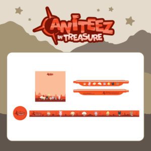[ATEEZ] НАБОР КАНЦЕЛЯРИИ (ANITEEZ IN TREASURE MD)