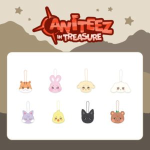 [ATEEZ] ПЛЮШЕВЫЙ ИМЕННОЙ ТЭГ (ANITEEZ IN TREASURE MD)