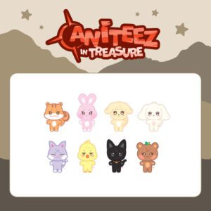 [ATEEZ] ПЛЮШЕВАЯ ИГРУШКА (ANITEEZ IN TREASURE MD)