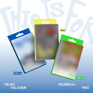 [TWICE] THIS IS FOR (POLAROID VER.) (4TH FULL ALBUM)