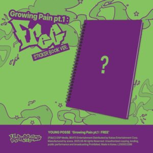 [YOUNG POSSE] (KTOWN4U) Growing Pain pt.1 : FREE (STICKER BOOK VER.)