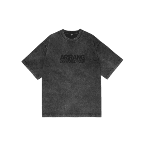 [BTS] [GLOBAL EXCLUSIVE] S/S T-Shirt (Charcoal) (BTS WORLD TOUR | ARIRANG MERCH)
