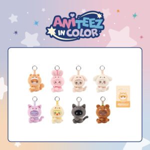 [ATEEZ] TINY PLUSH KEYRING (ANITEEZ IN COLOR)