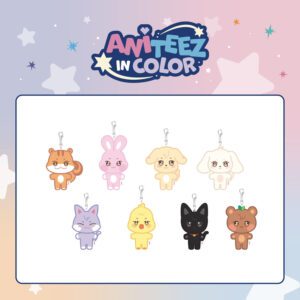 [ATEEZ] PLUSH KEYRING (ANITEEZ IN COLOR)