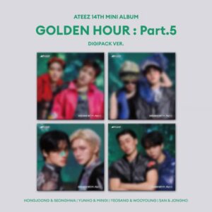 [ATEEZ] (TOKTOQ) GOLDEN HOUR : Part.5 (Digipack unit ver. – SET)