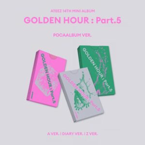 [ATEEZ] (TOKTOQ) GOLDEN HOUR : Part.5 (POCAALBUM ver. – SET)