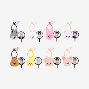 [STRAY KIDS] SKZOO PLUSH MINI PICKET KEYRING - RUN IT